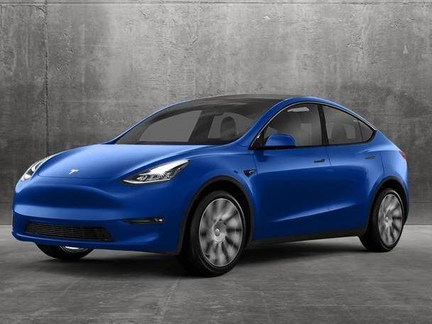 TESLA MODEL Y 2021 5YJYGDEE2MF160690 image